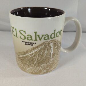 Starbucks El Salvador Global Icon Collector's Series 2016 16 fl oz 473 ml Brown